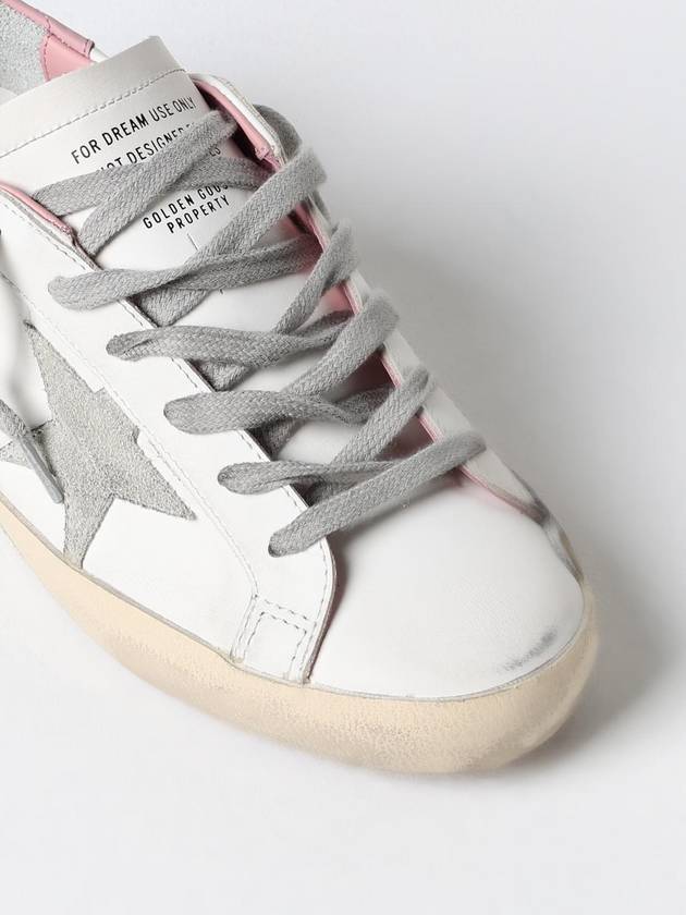 Superstar Pink Tab Low Top Sneakers - GOLDEN GOOSE - BALAAN 5