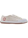 Animal Gym Canvas Low Top Sneakers Beige - VIVIENNE WESTWOOD - BALAAN 3