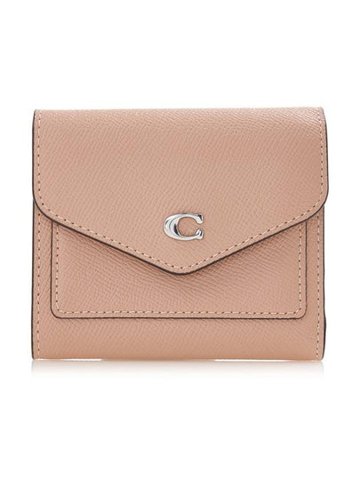 Win Small Leather Half Wallet Pink - COACH - BALAAN 2