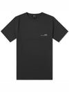 Men's Item Logo Short Sleeve T-Shirt Black - A.P.C. - BALAAN 2