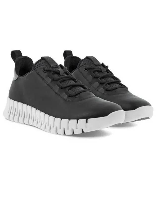 Gruuv Low Top Sneakers Black - ECCO - BALAAN 2