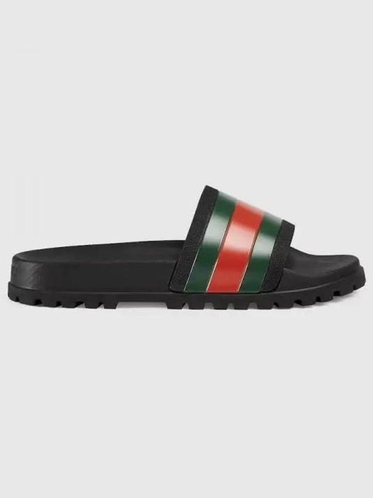 Web Slippers Black - GUCCI - BALAAN 2