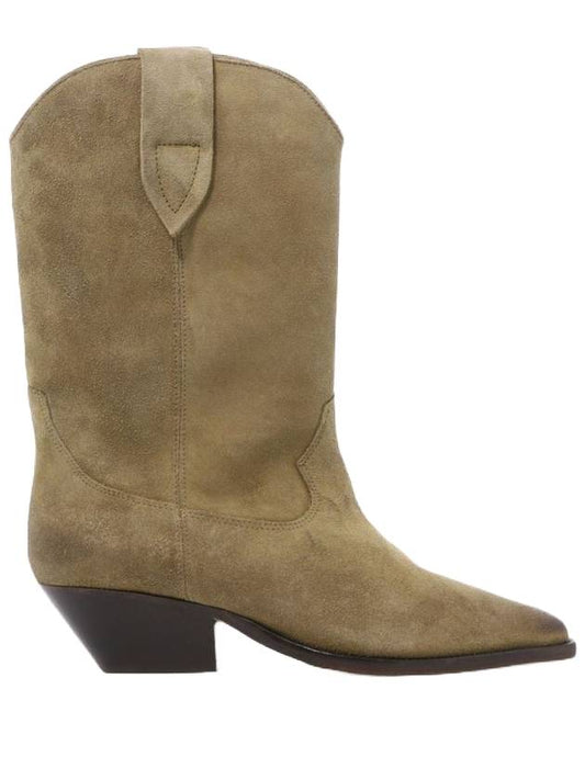 Duerto Suede Middle Boots Brown - ISABEL MARANT - BALAAN 1