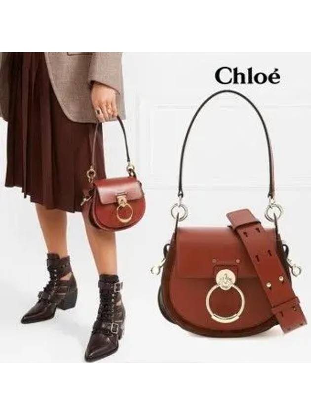 Tess Small Shoulder Bag Brown - CHLOE - BALAAN 5