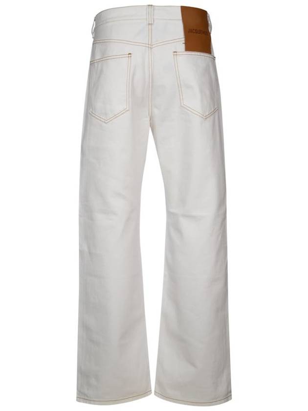 Denim Straight Pants 245DE028 151411C - JACQUEMUS - BALAAN 3