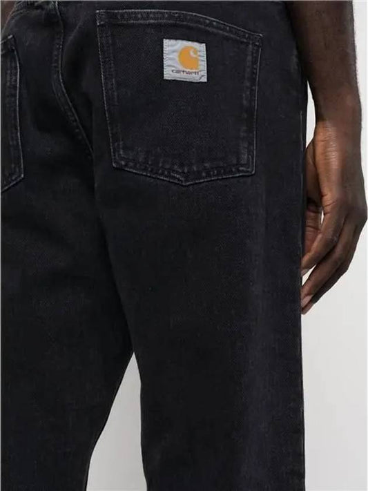 WIP I029208 NEWEL logo Maitland denim pants - CARHARTT - BALAAN 2