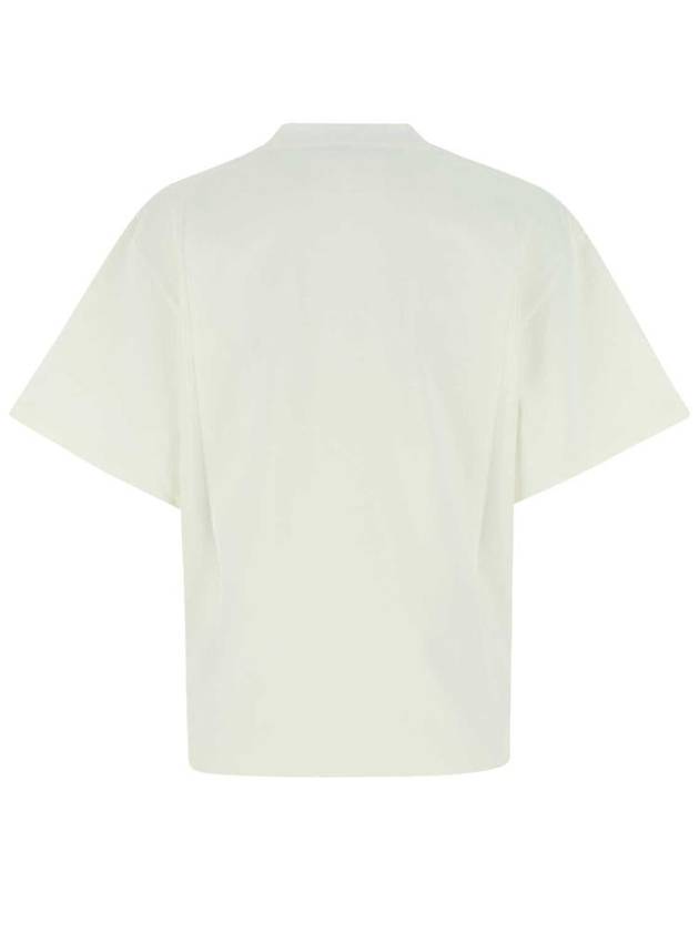 Logo T-Shirt Porcelain - JIL SANDER - BALAAN 3