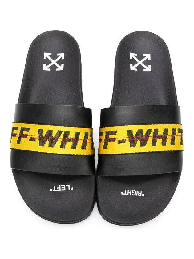 Industrial Slippers Black - OFF WHITE - BALAAN 3