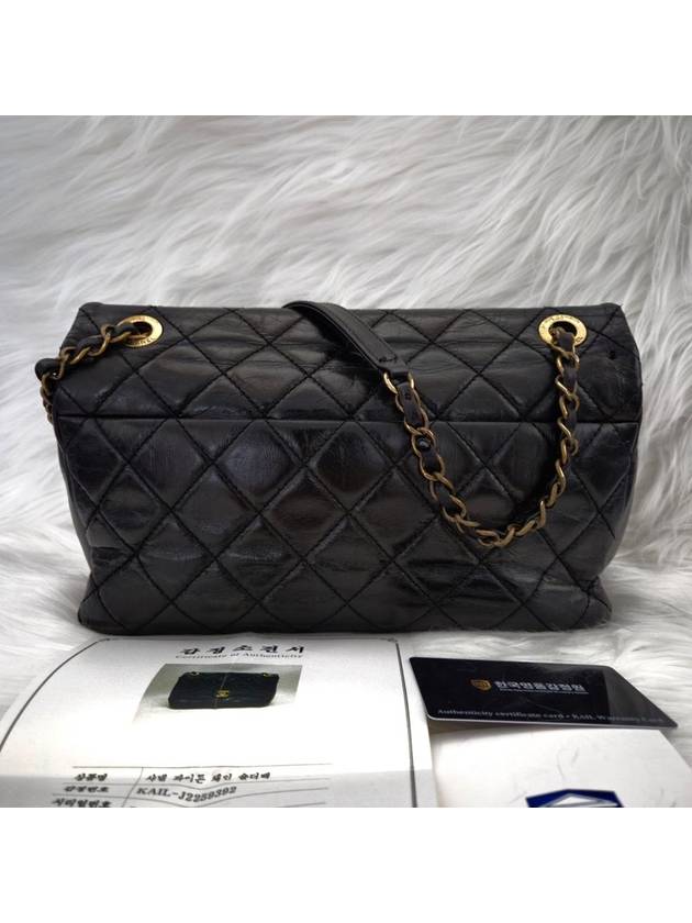 Python chain crossbag shoulder bag black - CHANEL - BALAAN 4