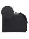 Giro Zipper Card Wallet Black - JIL SANDER - BALAAN 6