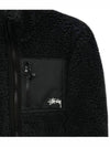 24SS Logo Sherpa Reversible Jacket 118529 - STUSSY - BALAAN 3