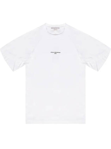 T-shirt With Logo Women's White - STELLA MCCARTNEY - BALAAN 1