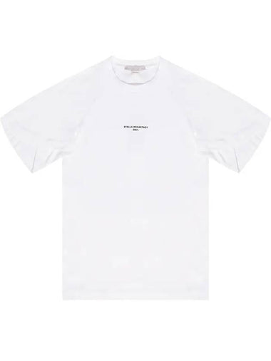 T-shirt With Logo Women's White - STELLA MCCARTNEY - BALAAN 1