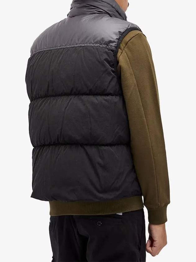 Eco Chrome-R Mixed Down Vest Black - CP COMPANY - BALAAN 4