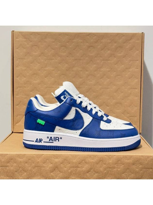 Nike Air Force Low Virgil Abloh Royal Blue - LOUIS VUITTON - BALAAN 2