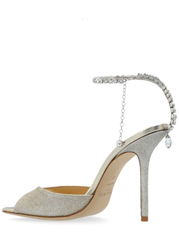 Jimmy Choo High-heeled Sandals 'Saeda', Women's, Silver - JIMMY CHOO - BALAAN 5