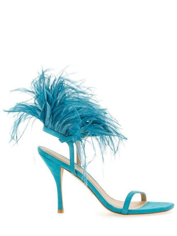 Stuart Weitzman Sandal Plume 100 - STUART WEITZMAN - BALAAN 1