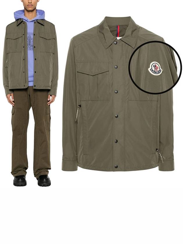 Prema Shirt Jacket 1G00006 54A91 823 - MONCLER - BALAAN 1