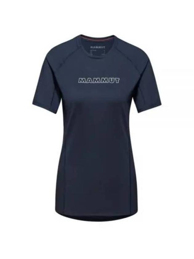 Selun FL Logo Short Sleeve T-shirt Navy - MAMMUT - BALAAN 2