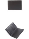 Stitched Bi-Fold Leather Card Wallet Black - MAISON MARGIELA - BALAAN 5