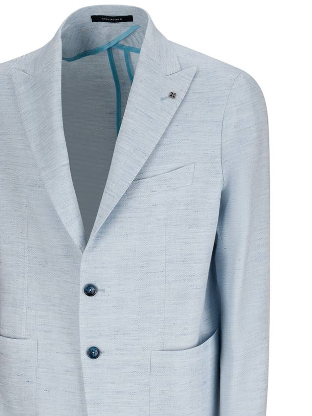 LINEN AND COTTON JACKET - TAGLIATORE - BALAAN 3