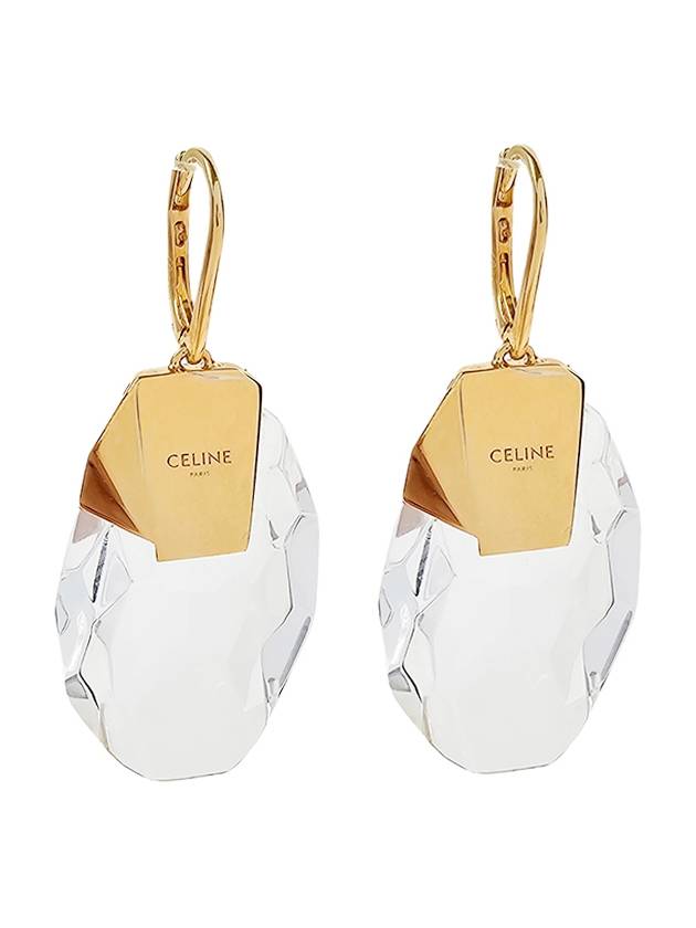 earrings 46V286BZI 35TG TRANSPARENTGOLD - CELINE - BALAAN 2