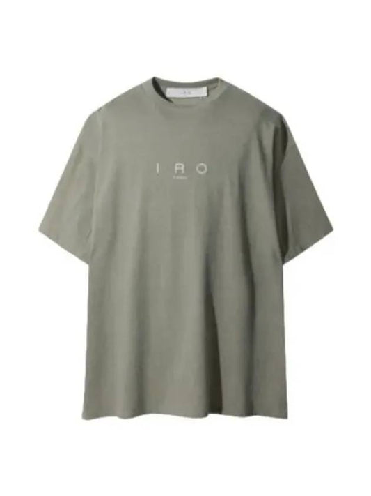 Essential logo embroidery pig dyeing t shirt short sleeve - IRO - BALAAN 1