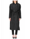 Deva Nylon Trench Coat Black - MONCLER - BALAAN 3