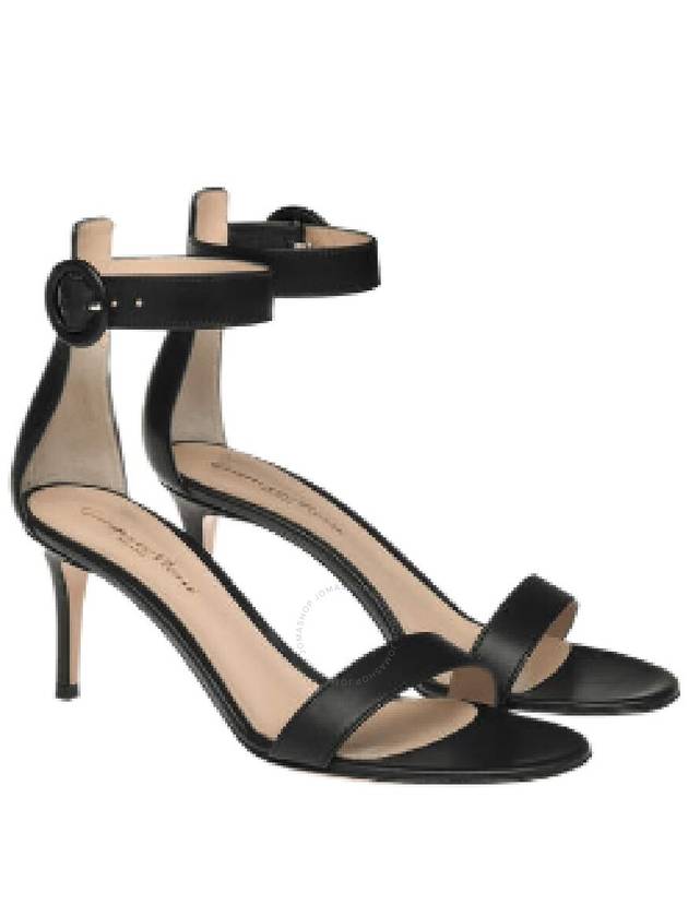 Gianvito Rossi Portofino 70MM Nappa Leather Sandals, Brand Size 39 (US Size 9) - GIANVITO ROSSI - BALAAN 2