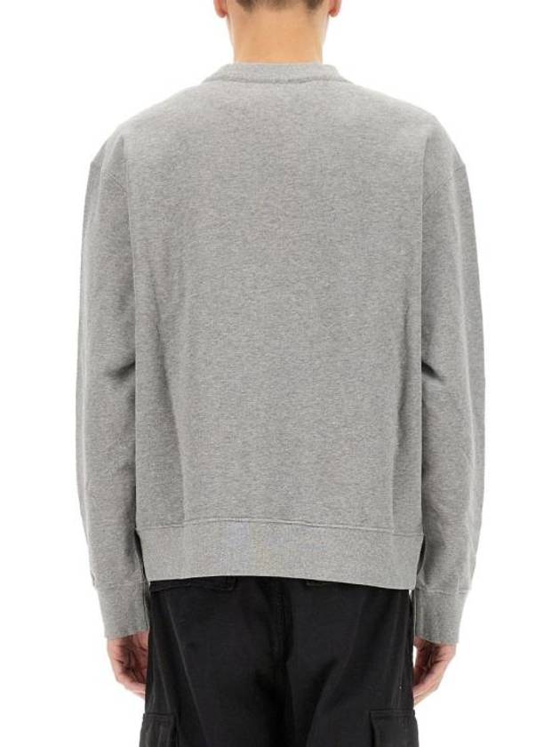 Verdy Market Embroidery Sweatshirt Grey - KENZO - BALAAN 4