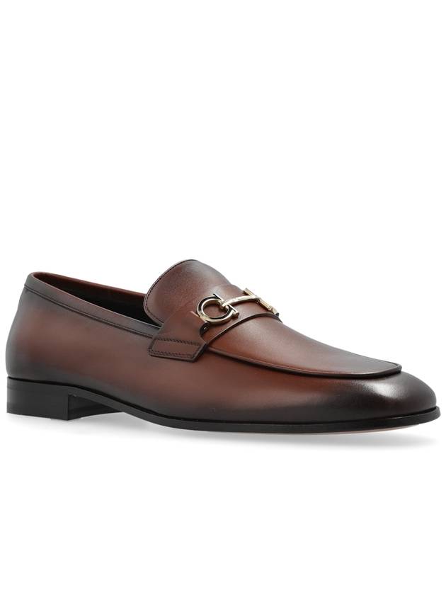 FERRAGAMO Shoes Balty Type Loafers, Men's, Brown - SALVATORE FERRAGAMO - BALAAN 4