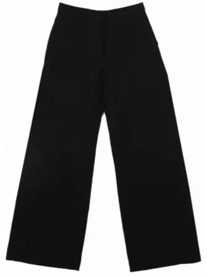 Gary Viscose Wide Pants Black - MAX MARA - BALAAN 2