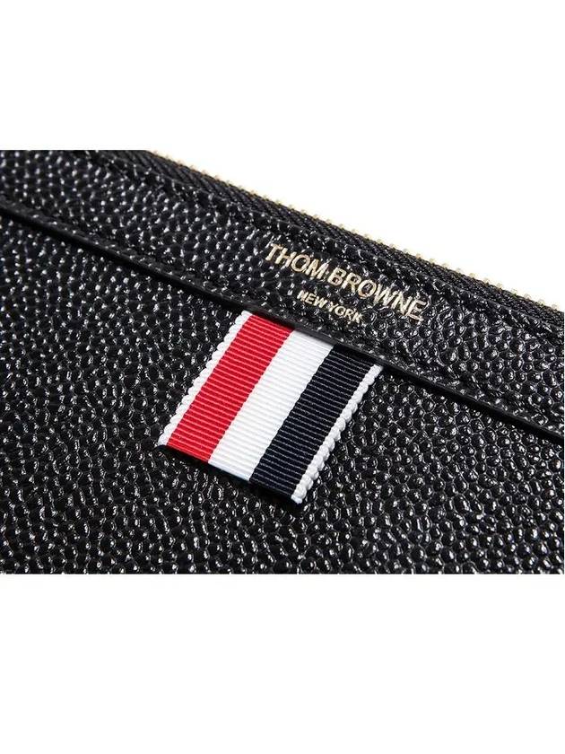 Medium Document Holder Clutch Bag Black - THOM BROWNE - BALAAN 5