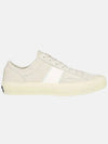 Men's Cambridge Suede Low Top Sneakers Light Grey - TOM FORD - BALAAN 4