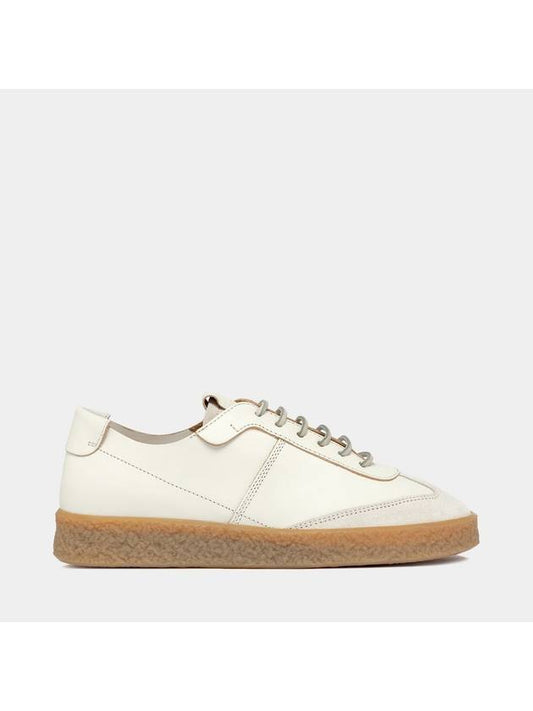 Crespo Leather Low Top Sneakers White - BUTTERO - BALAAN 1
