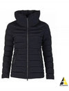 Women's New Bridge Goose Down Hoodie Padding Black - BURBERRY - BALAAN 2