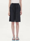 crease cotton string short_navy - JUN BY JUN K - BALAAN 1