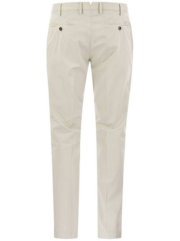 Skinny trousers in cotton and silk - PT TORINO - BALAAN 2