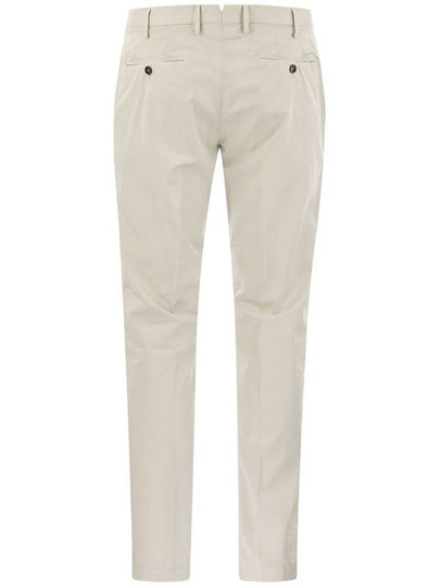 Skinny trousers in cotton and silk - PT TORINO - BALAAN 2