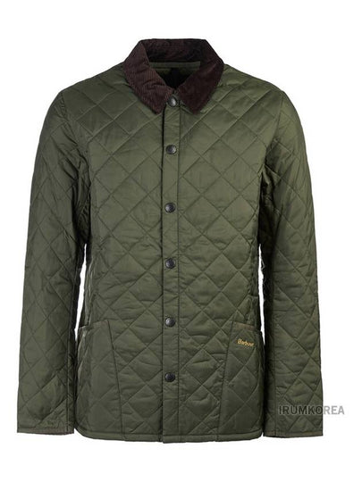 Heritage Liddesdale Quilted Padding Olive - BARBOUR - BALAAN 2