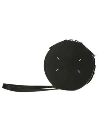 Micro Circle Leather Cross Bag Black - MAISON MARGIELA - BALAAN 2