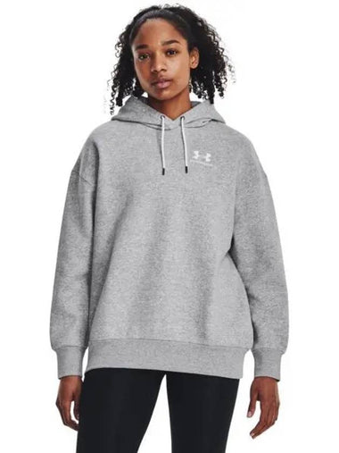 Women s Icon Fleece Oversized Hoodie 1379495 012 - UNDER ARMOUR - BALAAN 1