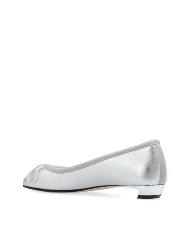 Armadillo High Heels Ballerina Silver - ALEXANDER MCQUEEN - BALAAN 3