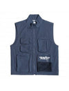 BA x ADLV OUTPOCKET VEST INDIGO BLUE - BURIED ALIVE - BALAAN 2