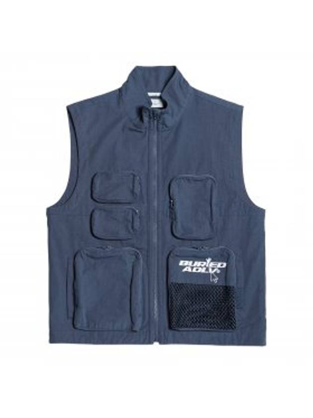 BA x ADLV OUTPOCKET VEST INDIGO BLUE - BURIED ALIVE - BALAAN 2