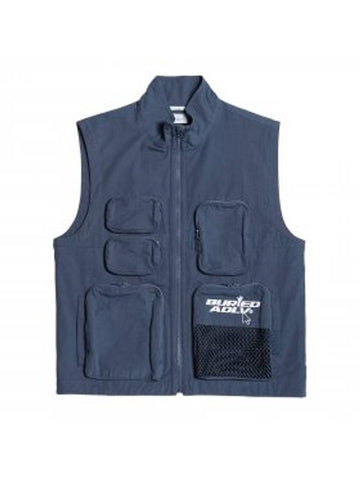 ADLV Outpocket Vest Indigo Blue - BURIED ALIVE - BALAAN 1