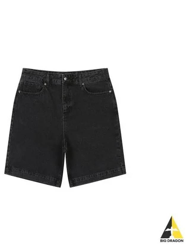 CRS Denim Shorts 9025 Black - KANGOL - BALAAN 1