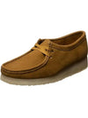 Wallabee Suede Loafers Oakmoss Nubuck - CLARKS - BALAAN 1