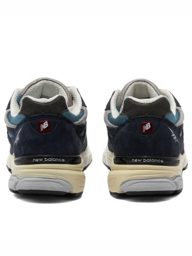 990v3 MiUSA Teddy Santis Low Top Sneakers Navy Castlerock - NEW BALANCE - BALAAN 4