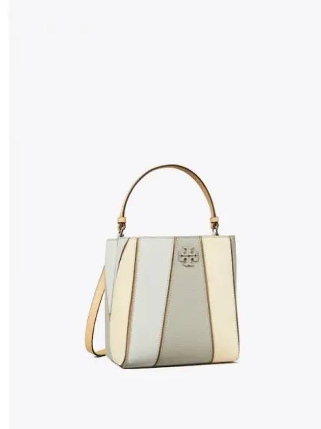 McGraw Color Block Small Bucket Bag Tote Light Granite Multi Domestic Product GM0024060550943 - TORY BURCH - BALAAN 1